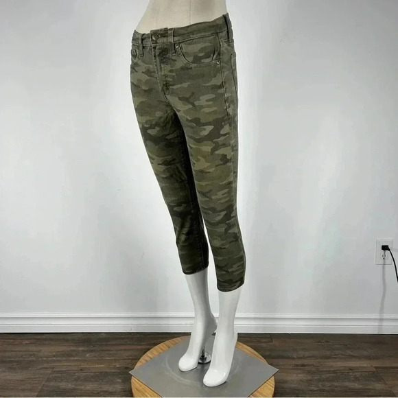🌟Gap True skinny high rise camouflage jeans 27 - Picture 3 of 11